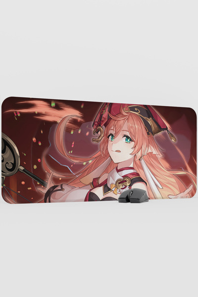 mousepad bastir Yanfei Genshin Impact Anime Player V1 - 90X40 XXL Gaming Mous...
