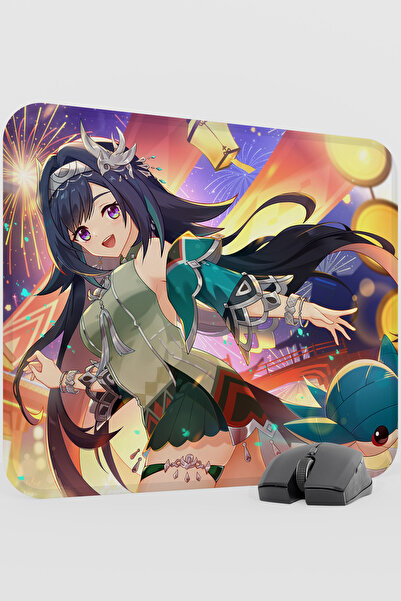 mousepad bastir لوحة ماوس للألعاب من لان يان جينشين إمباكت أنيمي جيبر V2 - 48...