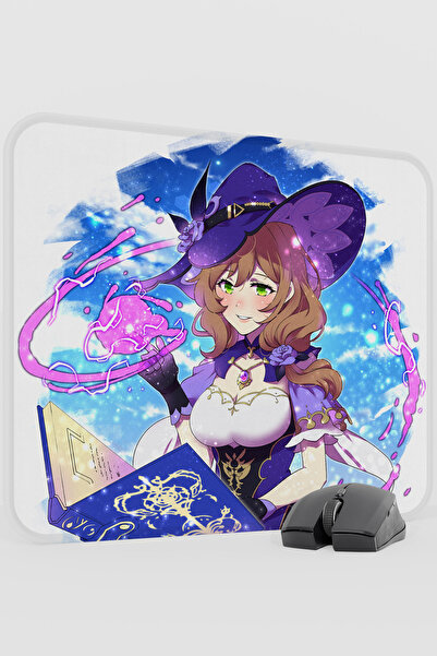 mousepad bastir لوحة ماوس للألعاب Lisa Genshin Impact Anime Player V1 - 48X40 XL