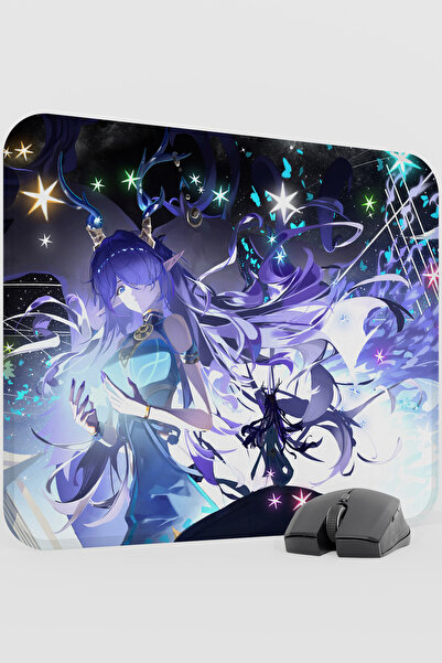 mousepad bastir Lauma Genshin Impact Anime Player V5 - 48X40 XL Gaming Mouse ...