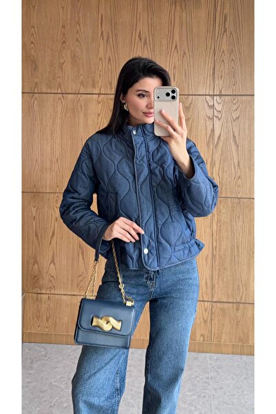 HAZELANNA Denim Look Jacket
