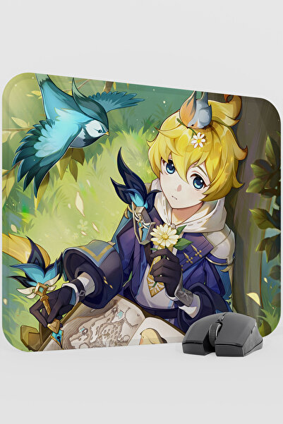 mousepad bastir لوحة ماوس للألعاب من ميكا جينشين إمباكت أنيمي جيبر V3 - 48X40 XL