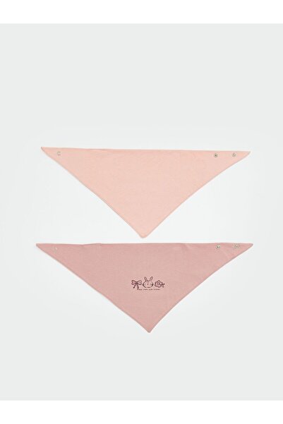 LC Waikiki Printed girl baby bib set of 2