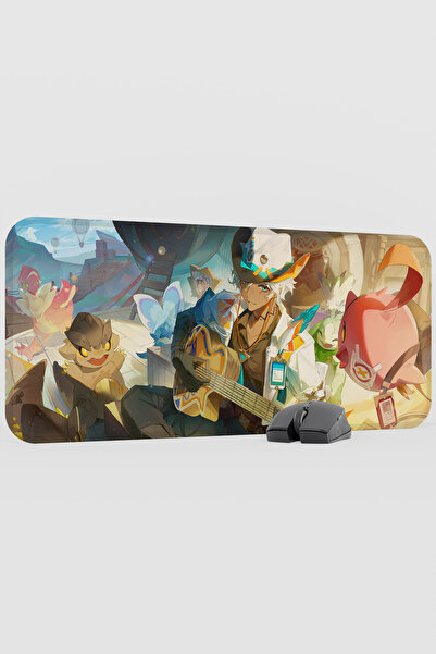 mousepad bastir Ifa Genshin Impact Anime Player V1 - 70X30 XL Gaming Mouse Pa...