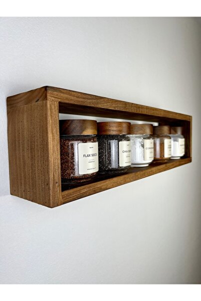 HaleVia Ahşap Baharatlık Havluluk