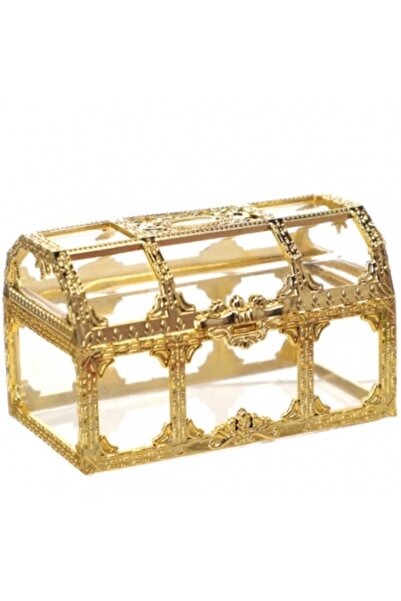 Decoratiuni Dulci Златна акрилна кутия, кутия 8 см