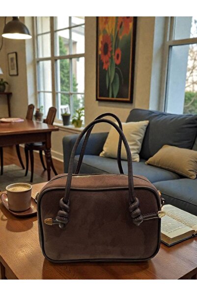 wikidayss Women's Suede Shoulder Bag