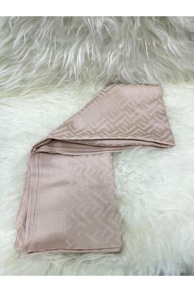 İPEKSCARF F desen kaşmir şal pudra