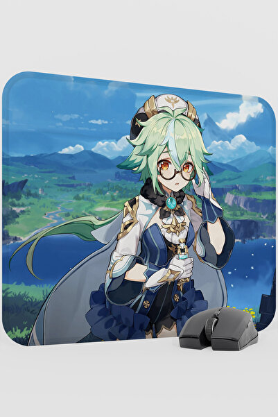 mousepad bastir Sucrose Genshin Impact Anime Player V1 - 48X40 XL Gaming Mous...