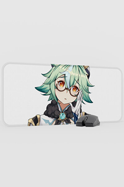 mousepad bastir لوحة ماوس الألعاب Sucrose Genshin Impact Anime Player V4 - 70...