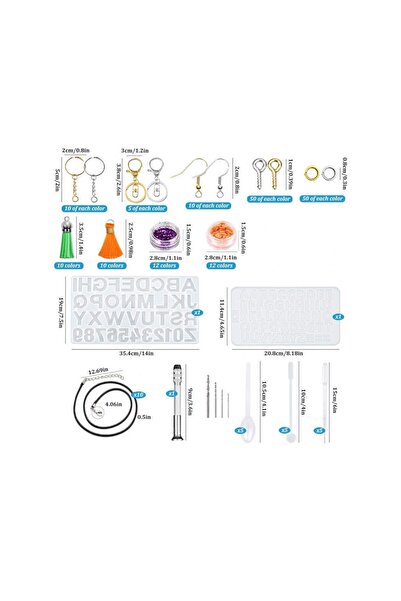 SC GAMA EPOXY SRL Set de matrițe alfabet cu accesorii