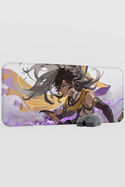 mousepad bastir سجادة ماوس للألعاب من سيثوس جينشين إمباكت أنيمي جيمر V3 - 70x...