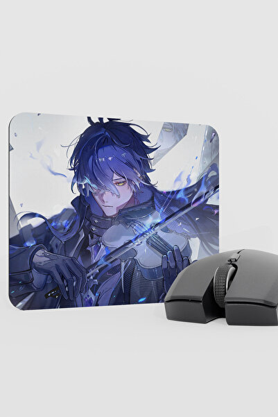 mousepad bastir Flins Genshin Impact Anime Player V4 - 22X18 Gaming Mouse Pad...