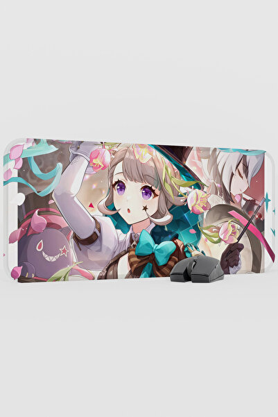 mousepad bastir Lynette Genshin Impact Anime Player V1 - 70X30 XL Gaming Mous...