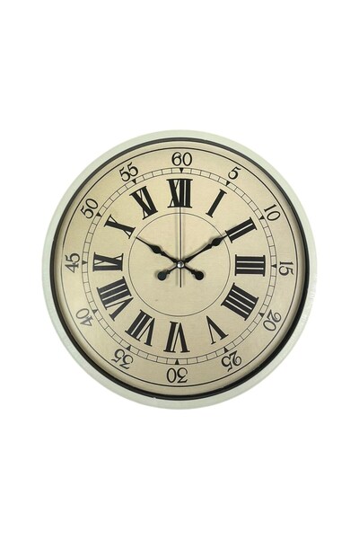 ForWhat 36cm White Type Decor Wall Clock for Office Home Office Gift
