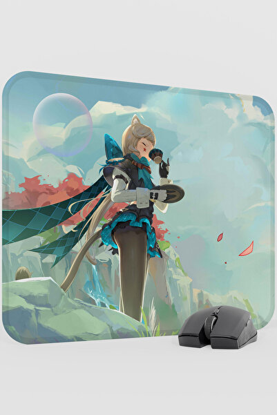 mousepad bastir لوحة ماوس للألعاب Lynette Genshin Impact Anime Player V3 - 48...