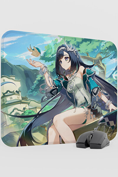 mousepad bastir لوحة ماوس للألعاب من لان يان جينشين إمباكت أنيمي جيبر V1 - 48...
