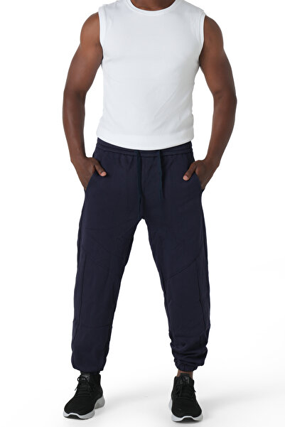 SilverStone بنطلون رجالي مريح بارجل ضيقة مطاط