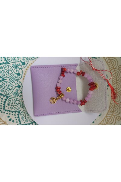 Cristaltree Bratara Cadou deosebit de Martisor, din Cristale Semipretioase