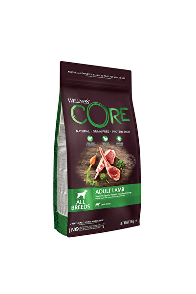 CORE طعام جاف للكلاب بنكهة لحم الضأن 1.8 كجم