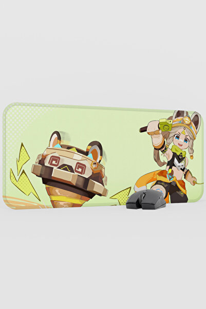 mousepad bastir Kachina Genshin Impact Anime Player V4 - 70X30 XL Gaming Mous...