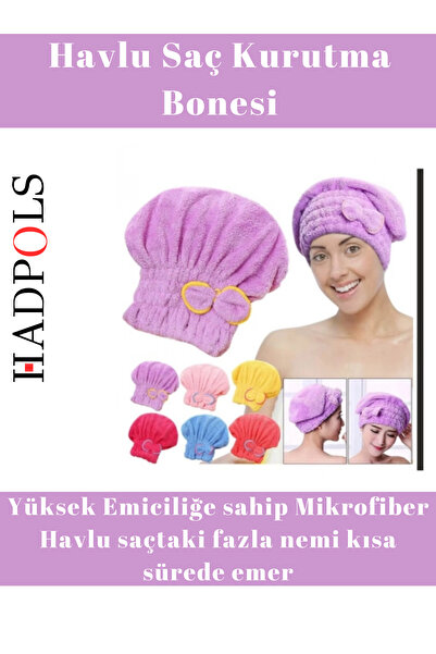 HadPols #HavluBonesi Yumuşak Hızlı Kuruma Sağlayan Yüksek Emici Mikrofiber 30...