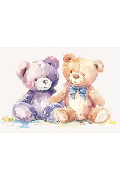 OEM Tablou camera copil print pe canvas " Teddybears " N_thp_LV 19 60x40 cm