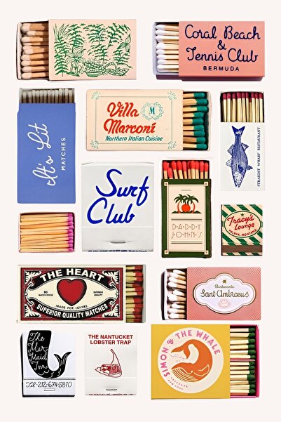 Generic (Unbranded) Tablou pe pânză „Chibrituri” - 40x60 cm, Pop Art