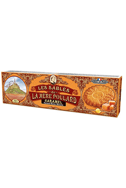 La Mere Poulard بسكويت بالكراميل والزبدة 125 جرام