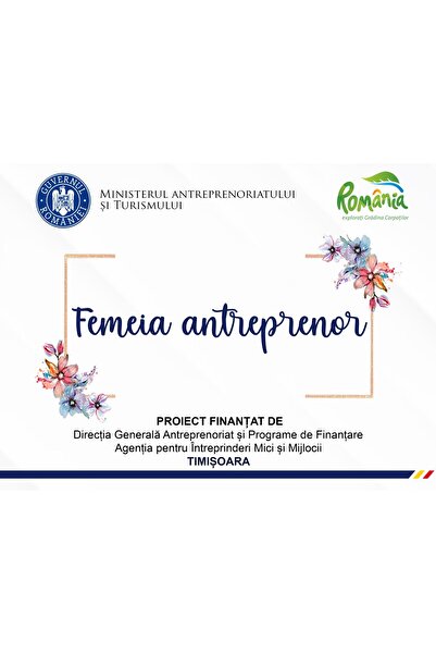 Generic (Unbranded) Set de panouri informative A3 - Femeie antreprenor 2024