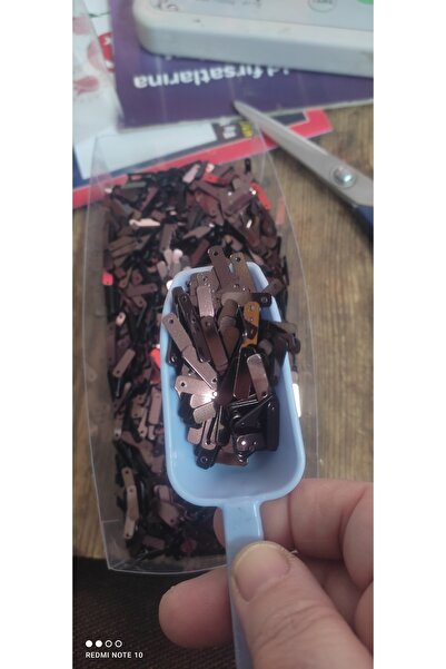 Kevser nur tuhafiye 20 Grams of Brown Sequins Oya Sequins