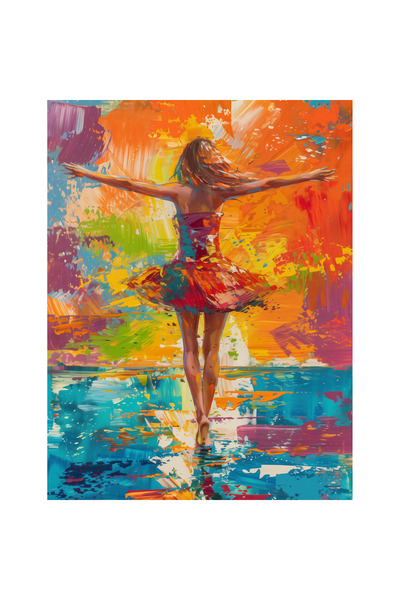 OEM Tablou abstract pe pânză "PPF 29A" 40x60 cm