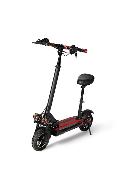 ALBADER Monster Electric Scooter, Max Speed 57 KM/H Range 30 KM 48V, 12Ah Bat...