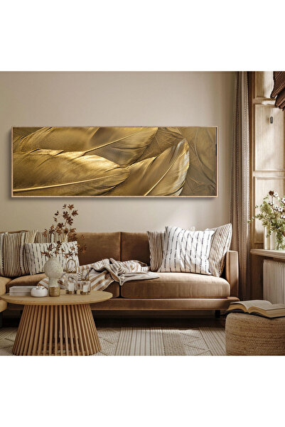 woodhomeworks Tek Parça Gerçek Ahşap Yatay Panorama Çerçeveli Tablo moda tasarım