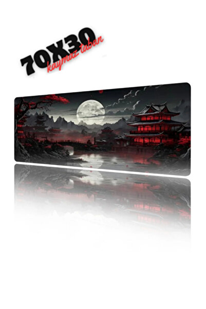 Hietech Mousepad Temple BlackNight Speed Hızlı Yüzey Kaymaz Taban Gaming Oyun...
