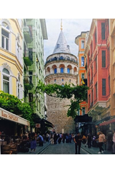 mentaş grup Galata Tower Diamond Painting Beaded Tapestry Mosaic Puzzle Cryst...