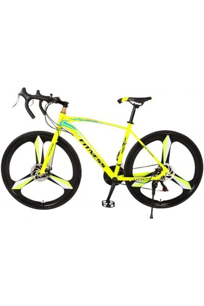 alnawadervillage F9-26-M-YL Road Bike by Fitness Minutes, 26 Inch, Yellow