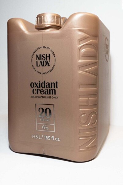 NISHLADY Oxidant profesional NISH LADY 6% (20 Vol), Cremă, 5000 ml
