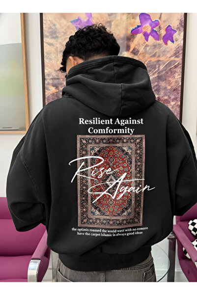 bellanova 1St Quality Patterned Premium Hooded Sweatshirt