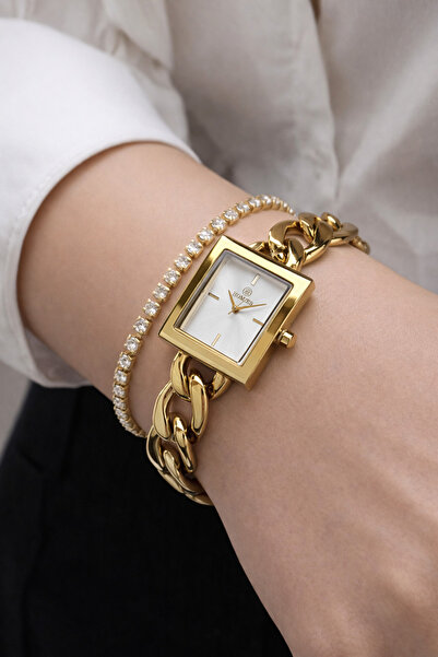 Homies Women's Wristwatch with Chain Model 2 Years Warranty Special Design Gi...