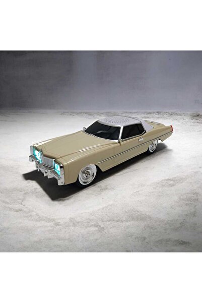 Everton RT-1941 Bej Arabalı Bluetooth Fm-Usb-Tf-Aux Şarjlı Nostaljik Radyo