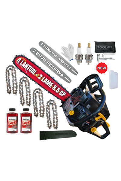 Campion PACHET MEGA Drujbă pe benzină de 8,5 CP