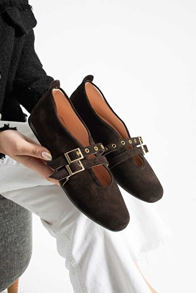 Vanessa Shoes Pantofi casual de damă din piele naturală, cu cataramă, din pie...