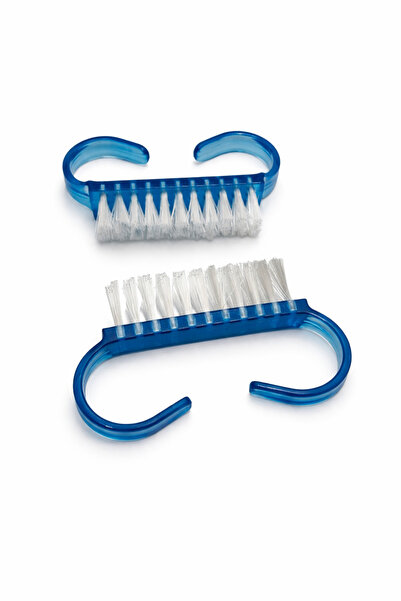 OEM Perie de curățare pentru unghii – dublă, cu mâner ergonomic