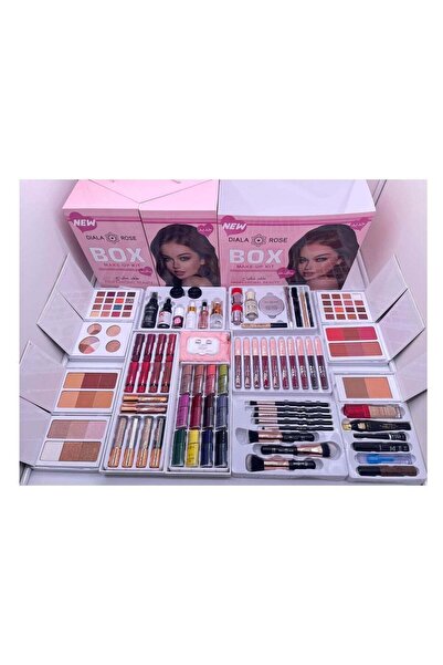 DIALA ROSE علبة متعددة الألوان كاملة وسهلة الاستخدام