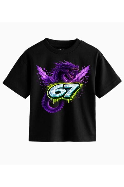 ROLY 100% cotton T-shirt, Six Seven, Minecraft Inspired