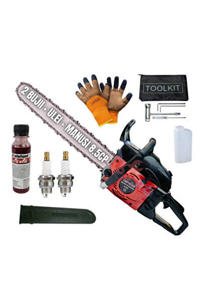 Campion Pachet SUPER Drujbă pe benzină de 8,5 CP