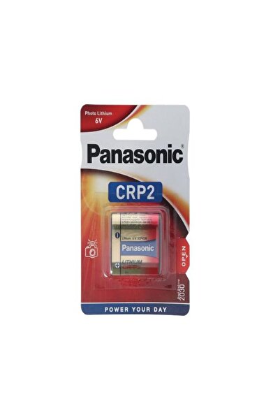 PANASONIC CRP2 6V Lityum Pil ERPİLSAN ELEKTRONİK
