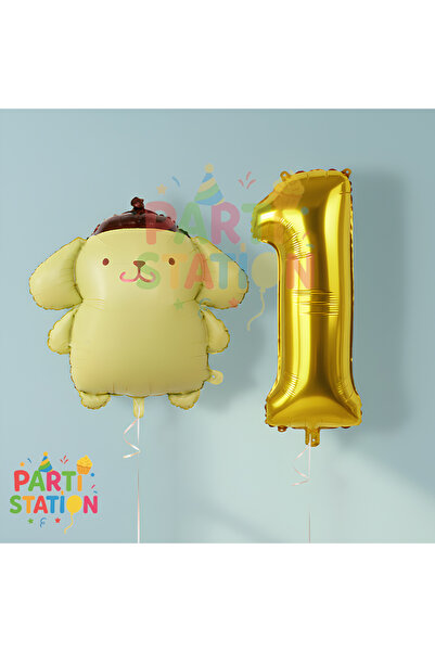 Parti Station مجموعة بالونات حفلات أعياد الميلاد من كورومي كونسبت بومبومبورين...
