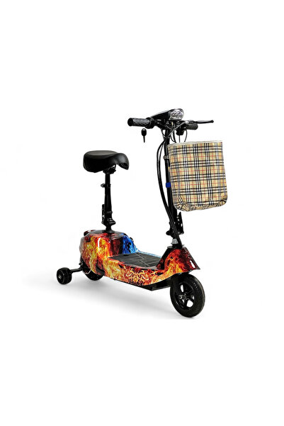 ALBADER Electric Scooter, Foldable Scooter For Kids with 24V Battery, Electri...